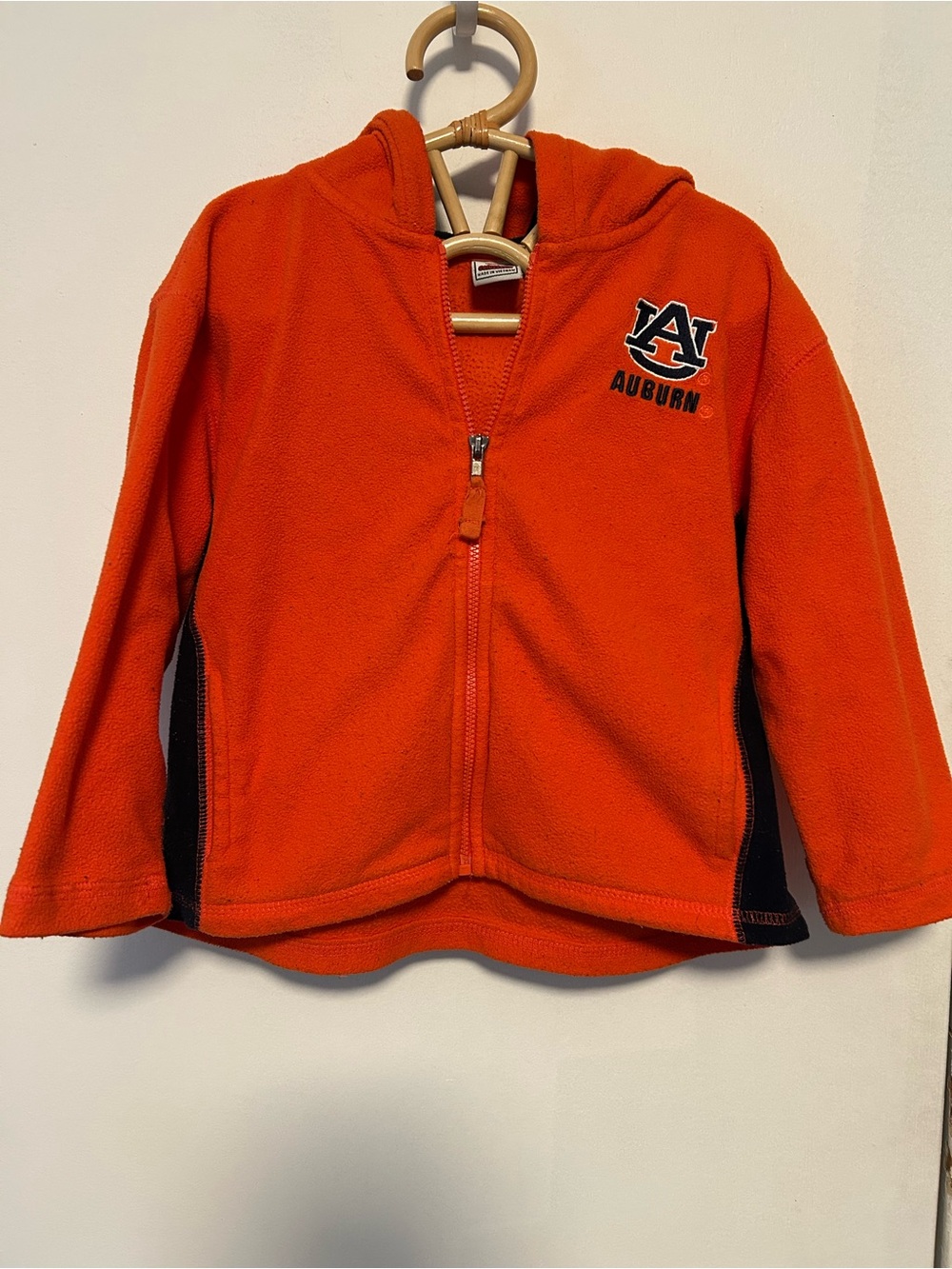 Auburn Kids Full-Zip Fleece Hoodie